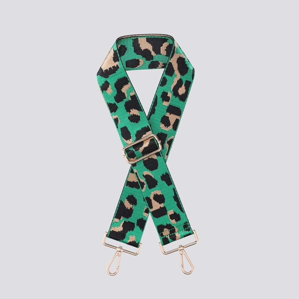 Leopard Print Bag Straps - Various Colours - Image 2