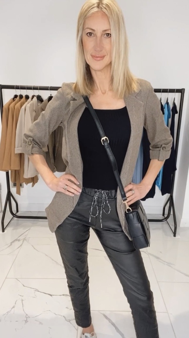 Leather Look Magic Trousers - Various colours - Image 5