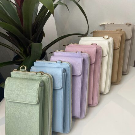 Mila Compact Purse Bags – Various Colour’s – Gold Hard Wear