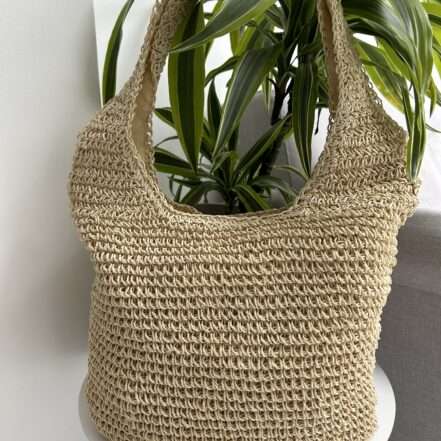 Cabo Natural Woven Straw Summer Shoulder Bag
