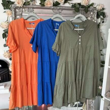 Billi 100% Cotton Dresses – Various Colours