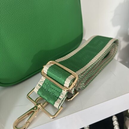 Green Geo Bag Strap – Gold Hard Wear
