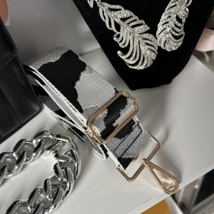 Silver Camo Print Bag Strap – Gold Hard Wear