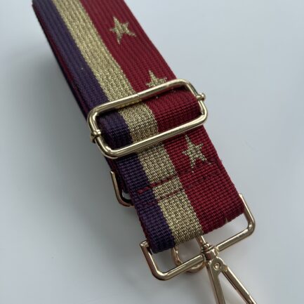 Red & Gold Star Mix and Match Strap – Gold Hard Wear
